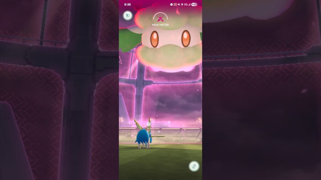 Dynamax Cottonee in Pokemon GO Raid Clips
