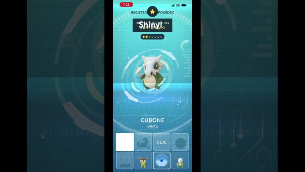 Shiny Dino in Pokemon go!