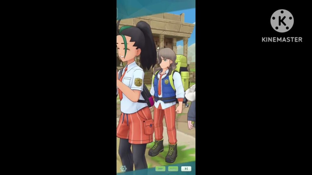 (pokemon masters ex) the boy in a grape-colored uniform