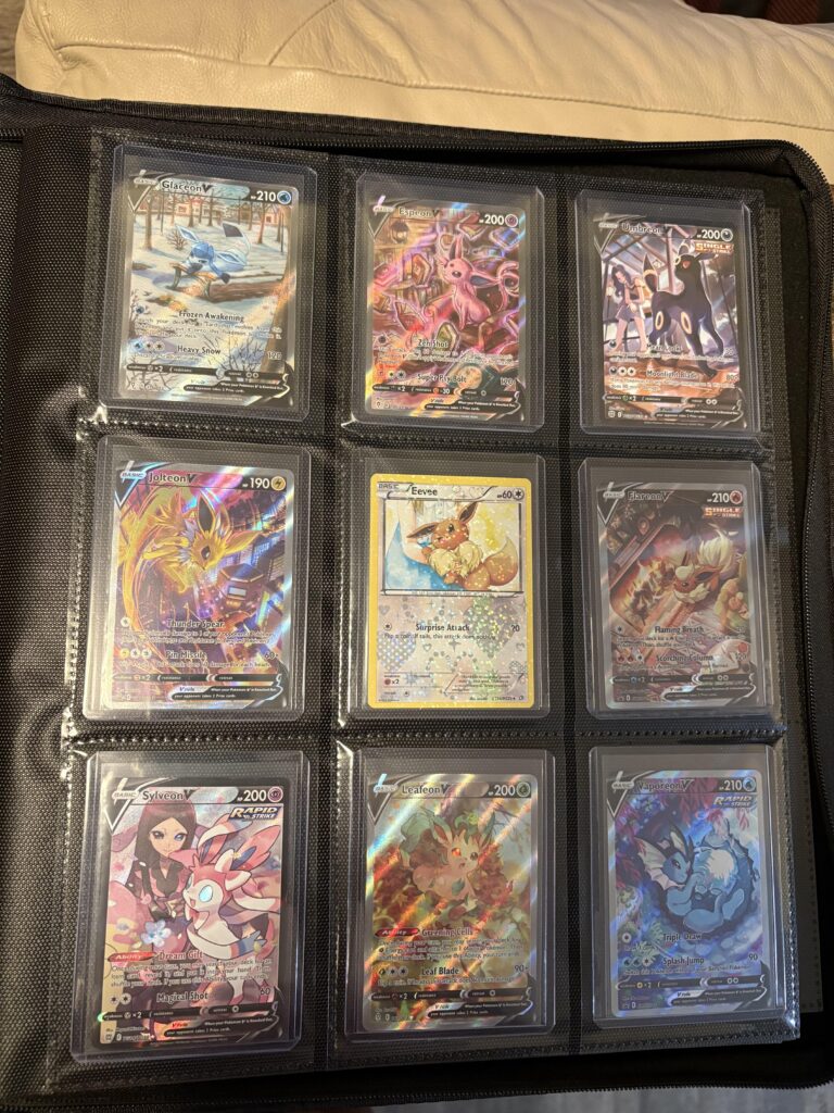 Ideas on which Eevee card to put in the middle?