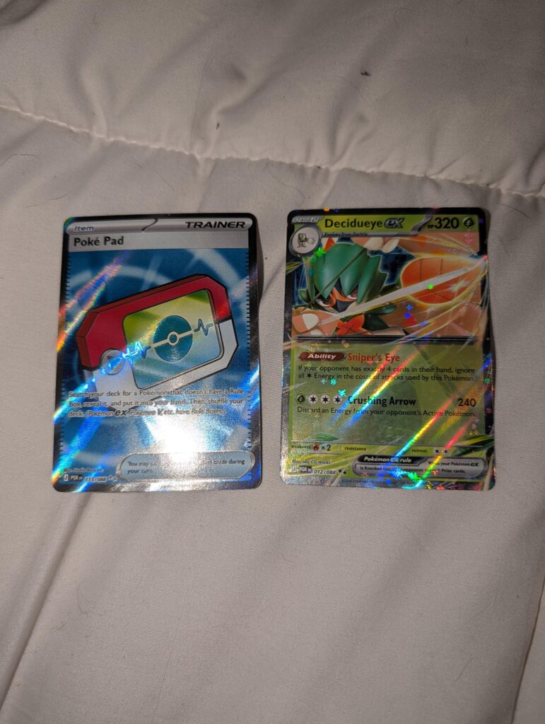 Just got back into collecting, my wonderful wife bought me a booster bundle and these were our hits!