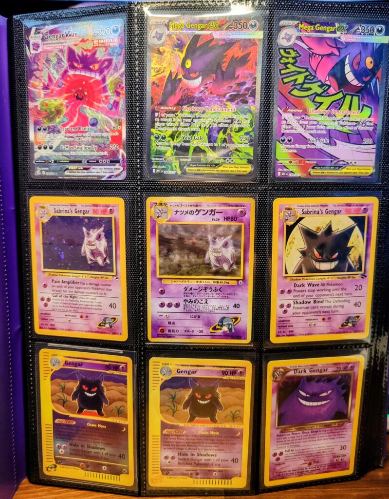 Vintage and Modern Gengars Meet (Grandmaster Progress)