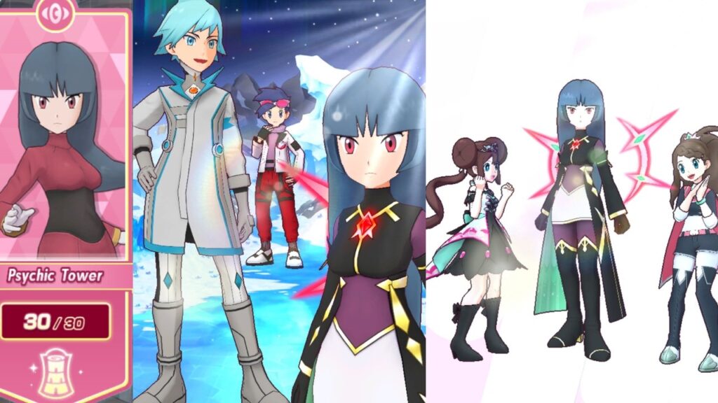 Pokemon Masters EX Pasio Tower Psychic Tower Floor 22-30