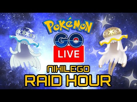 Hosting Nihilego Raids Live | Pokemon GO Raid Hour