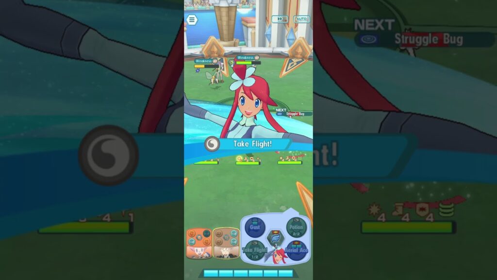Pokemon Masters EX Chapter 14 Challenge Viola and Bugsy Normal Brock and Tyranitar Showcase #shorts