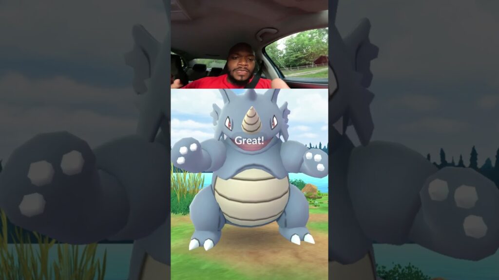 The first Pokemon created, has been found! #rhydon #pokemon #pokemongo