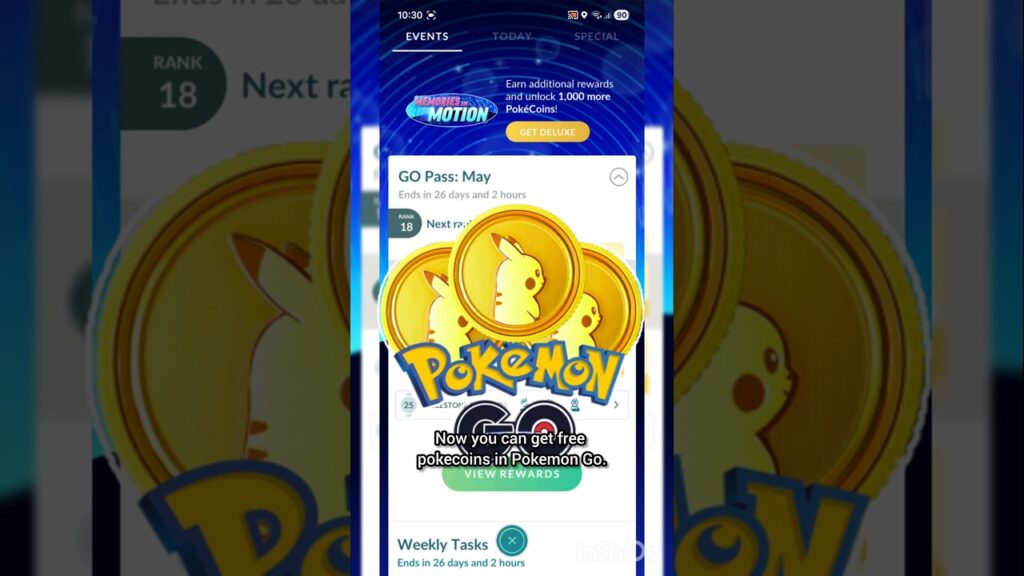 Free Pokecoins in Pokemon Go