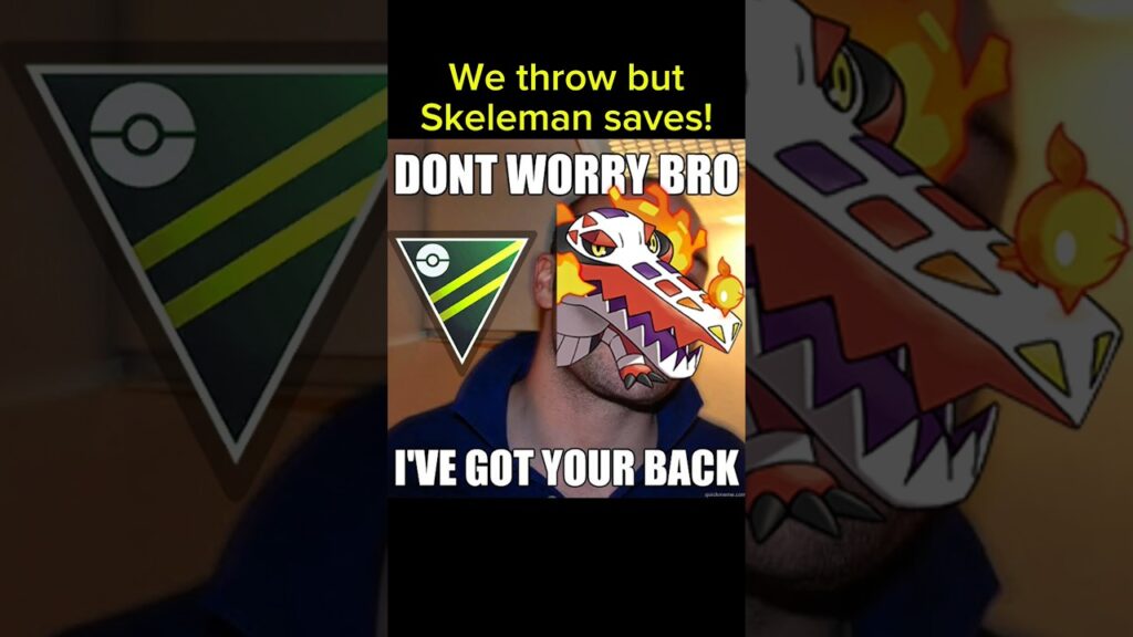 We throw but Skeleman saves! | Pokemon Go Ultra League 1 HP clutch catch
