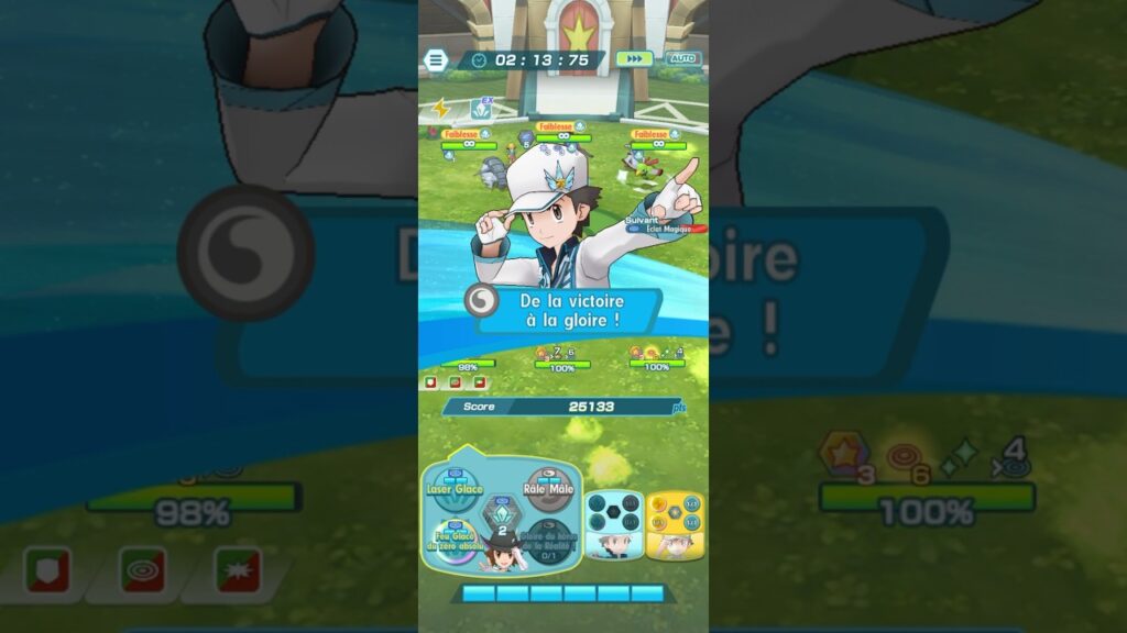26.5M Ice 3v3 Damage Challenge vs Silver w/ NC Red & NC Hilbert #pokemon #pokemonmasters #pikachu