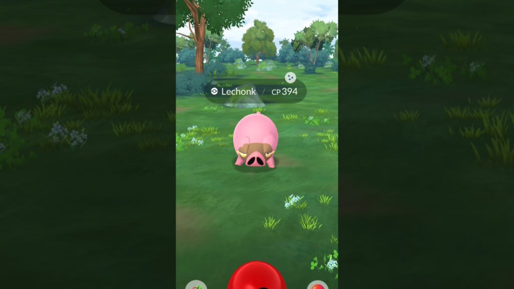 Pokemon Go Community day Shiny Lechonk #pokemon #pokemongo #shiny