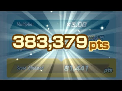 Pokemon Masters Ex: Ice/Dragon High Score Event: Obtained Total 383379 Points