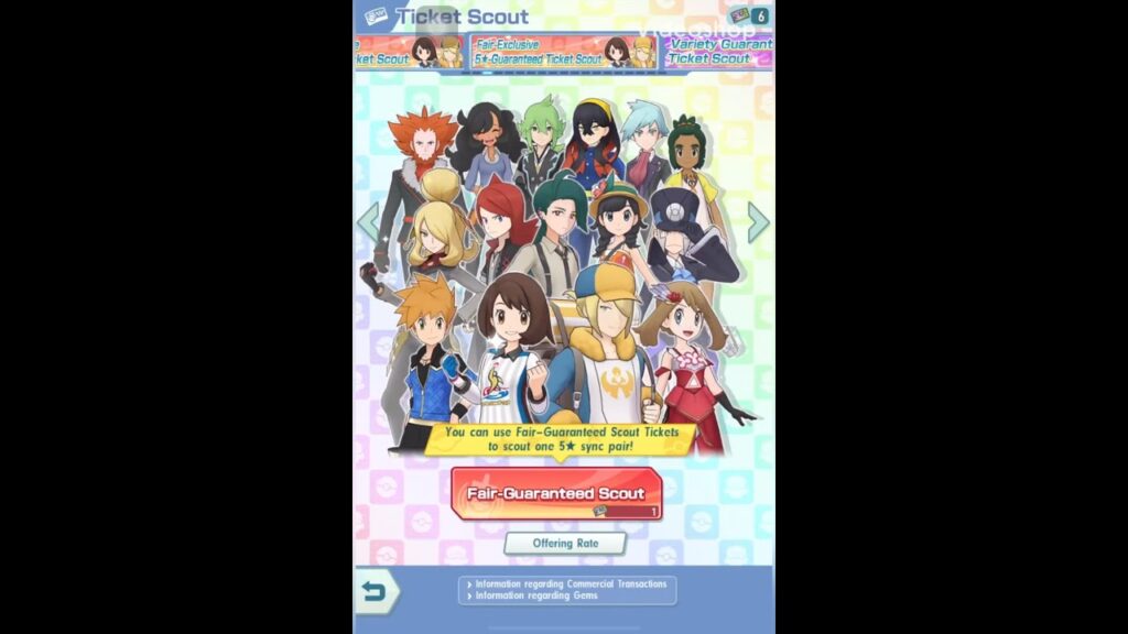 Pokemon Masters EX Scout Video Paldea Gang Assmebly.