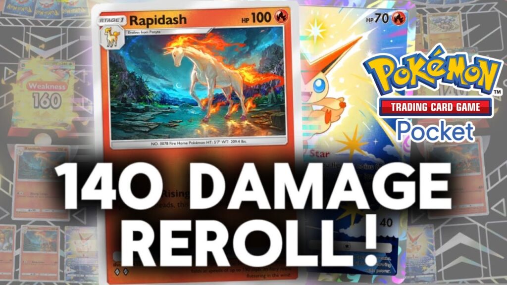 This New Rapidash Combo is FINALLY Consistent! - Pokemon Pocket Deck Build
