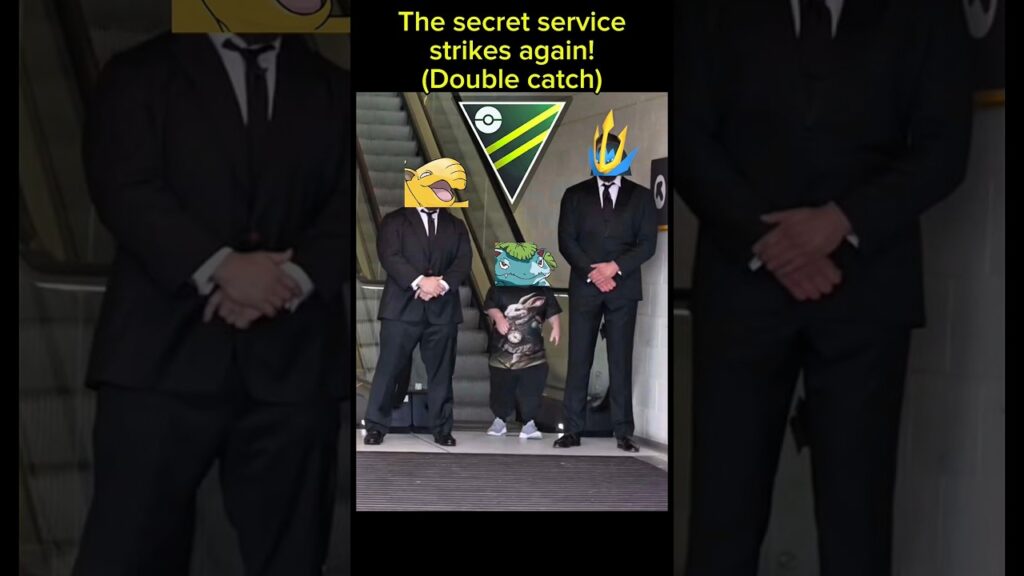 The secret service strikes again! | Pokemon Go Ultra League Double catch