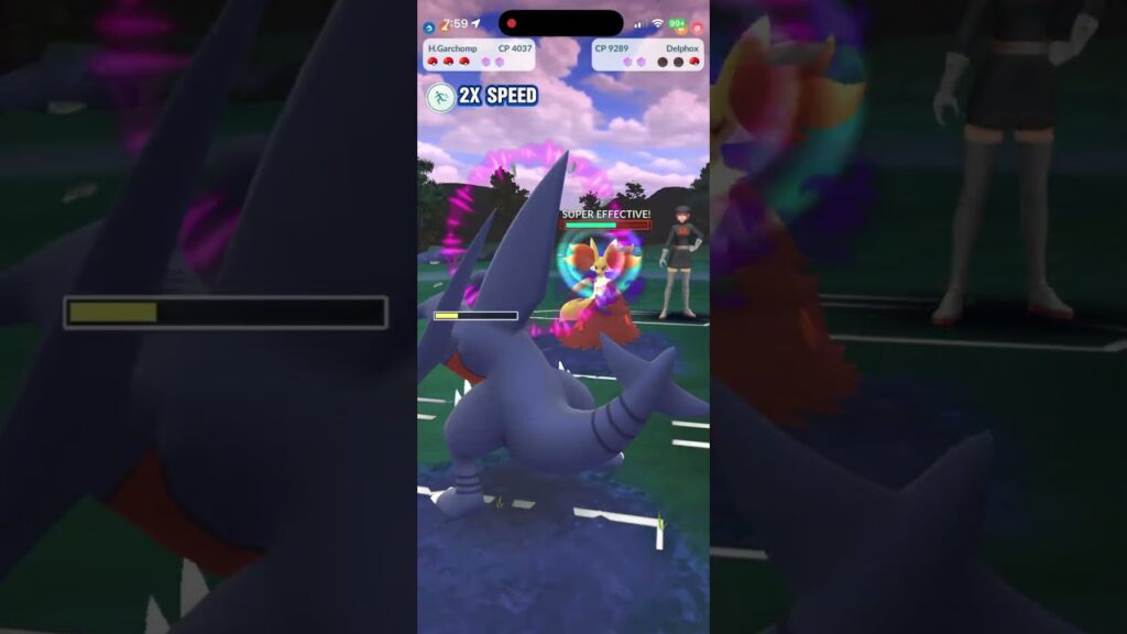 Defeating A Team Go Rocket Grunt No.22 #pokemongoshorts #pokemon #pokemongo #teamgorocket