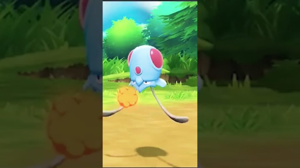 Pikachu battles tentacool #shorts #pokemonshorts #pikachu #ashpokemon #pokemonmasters