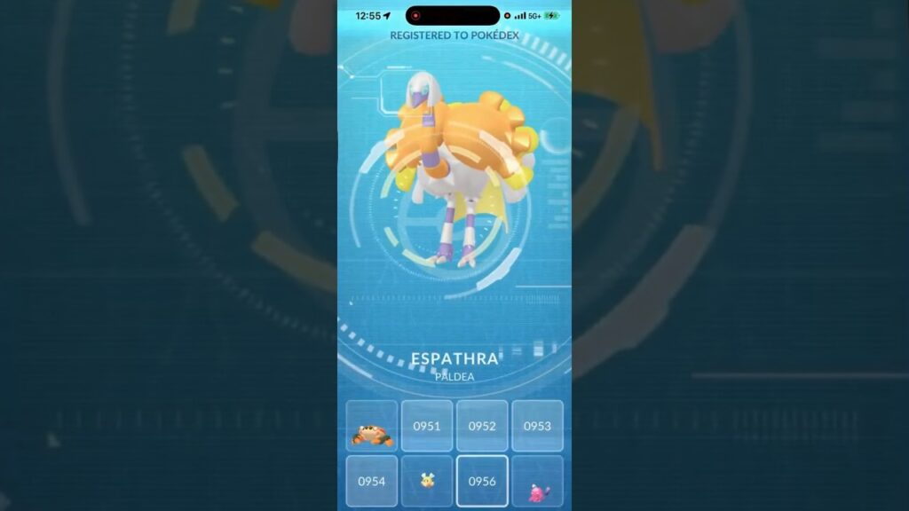 NEW Espathra DEBUT In Pokemon Go! #shorts #pokemon