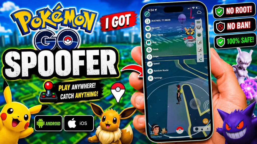 Pokemon Go Hack - EASILY Get Pokemon Go Spoofer 2026 | NEW Pokemon Go Spoofing Android & iOS