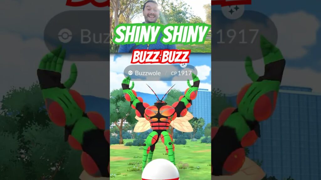 Shiny Buzzwole Has Graced Our Presence! | Pokemon Go