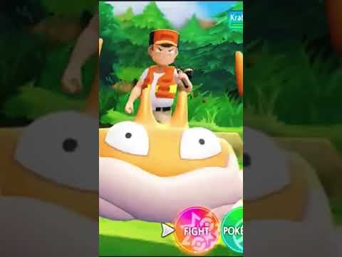 Krabby Bulbasaur battle #shorts #bulbasaur #Ivysaur #pokemon #ash #ashpokemon #pokemonshorts #krabby