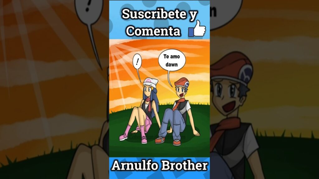 Dawn es amanecer #shorts  #pokemon #comic #shotsvideo #viralshorts