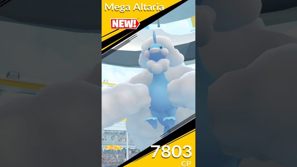 Mega Altaria Pokemon Go Raid #shorts #pokemongo #megaaltaria