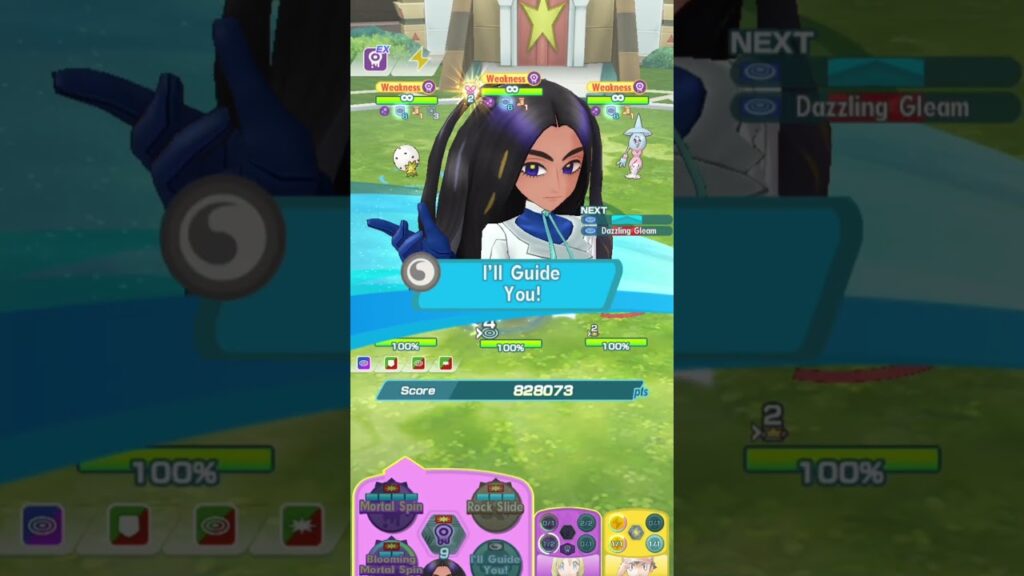 Pokemon Masters EX: Damage Challenge - Poison 3v3 with Geeta and Irida