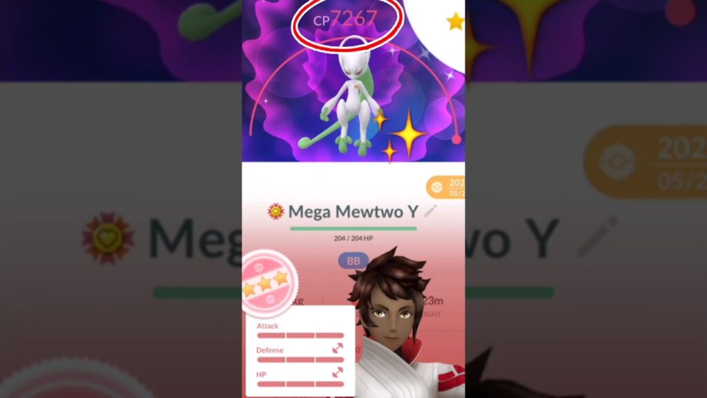 LeveL 60 SHUNDO MEGA MEWTWO Y IN Pokemon GO.