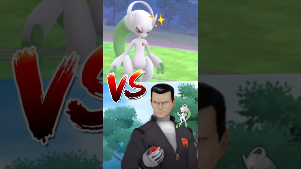BOSS GIOVANNI vs 7300 + Cp Shiny Mega Mewtwo Y in Pokemon GO.