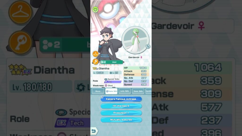 Showcase Super Awakening Diantha || Pokemon Masters EX
