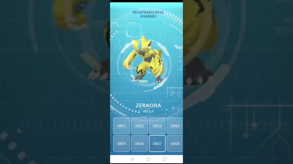 ZERAORA en POKEMON GO | ZERAORA con FONDO ESPECIAL en el GO FEST 2026 en POKEMON GO