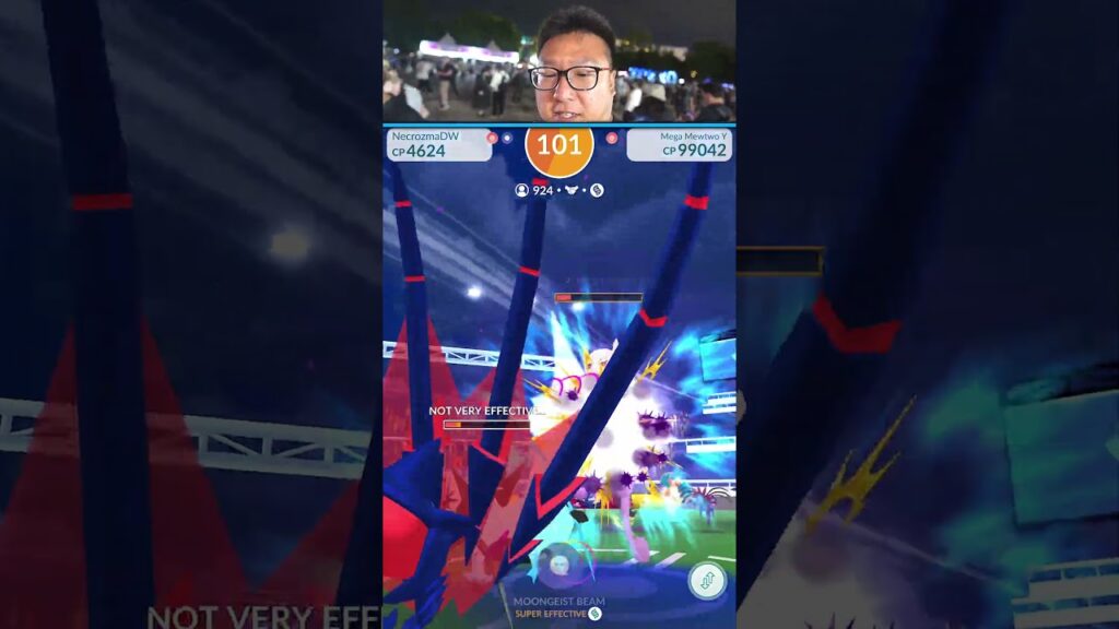 Mega Mewtwo Y Raid in Pokemon GO