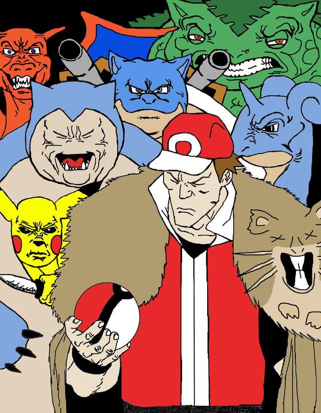 [OC] Pokemon BloodRed Version