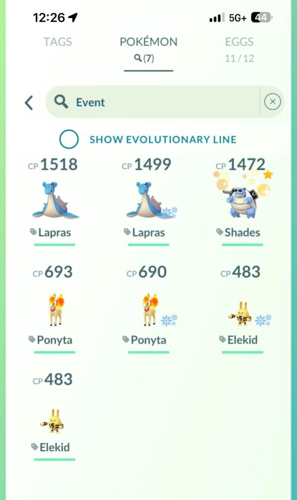Saw a post yesterday about an Electabuzz trade so I looked