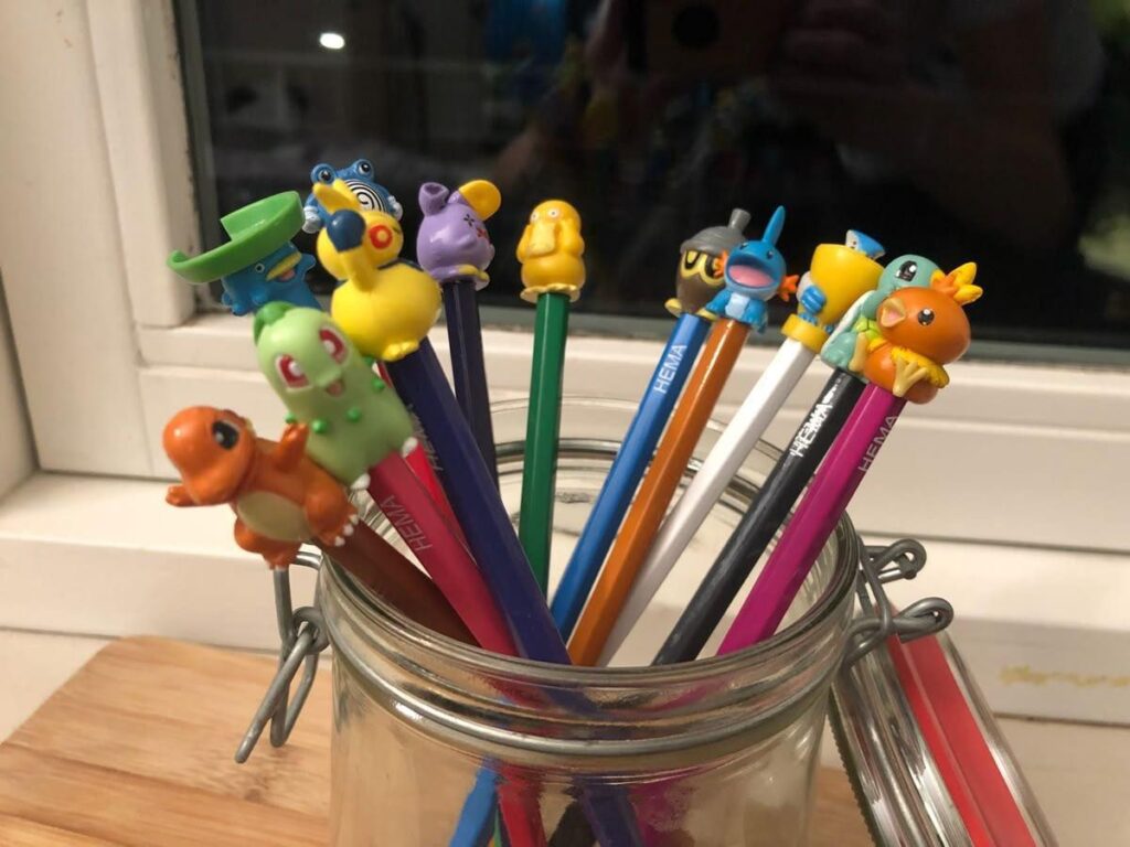 Pokemon Pencil Toppers