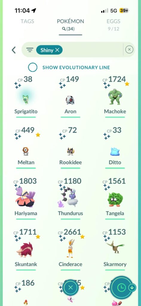 Different Shiny luck???
