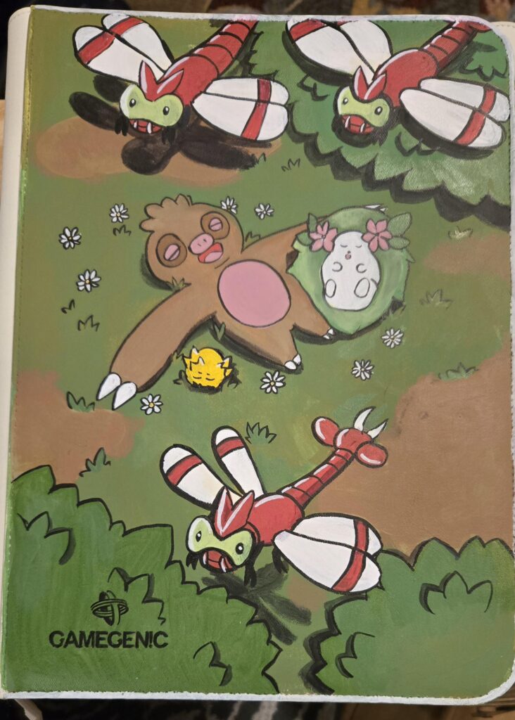 Painted my Husband's Binder