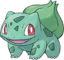Bulbasaur, but every time you swipe his neck gets longer.