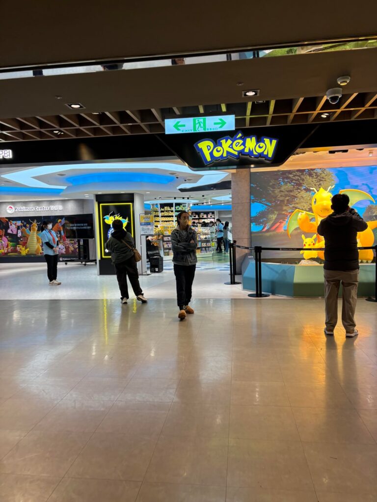 First time seeing the Pokemon Center in Taiwan!