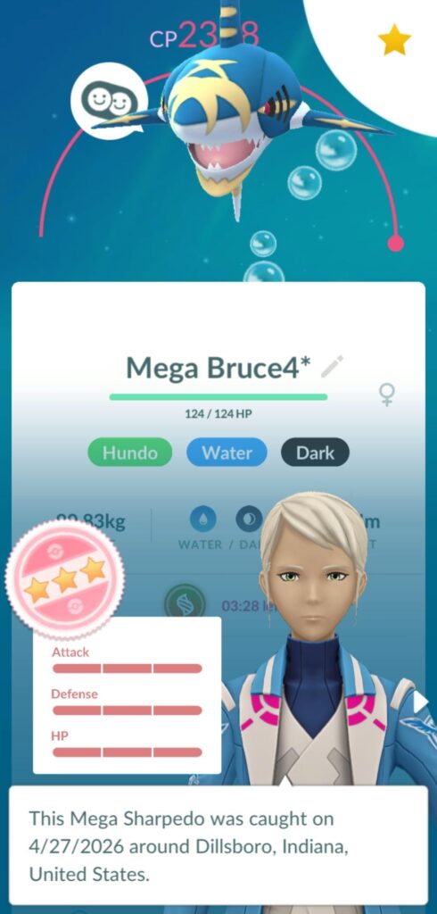 My first Mega Evolved Hundo!!