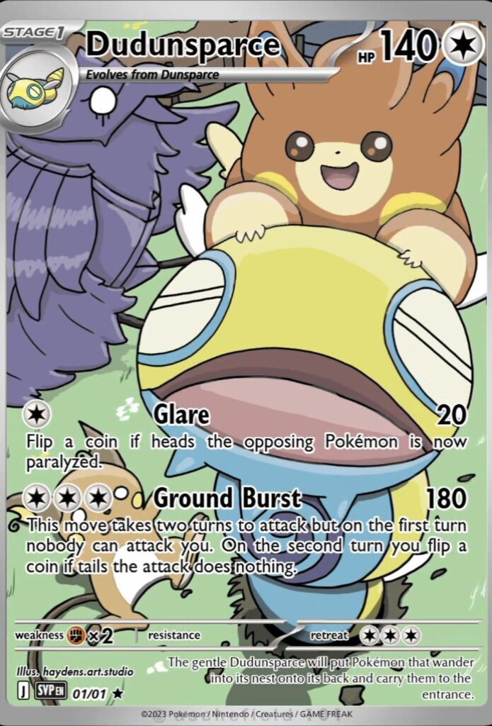 I made my own pokemon card