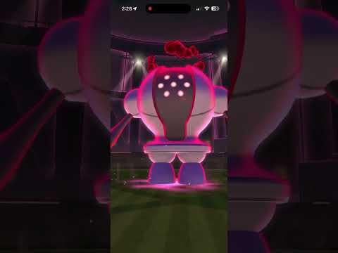 Dynamax Registeel Solo 🍄, AoE: Zap Cannon/Focus Blast, 2 Helpers, No Weather Boost, No Adventure Effect