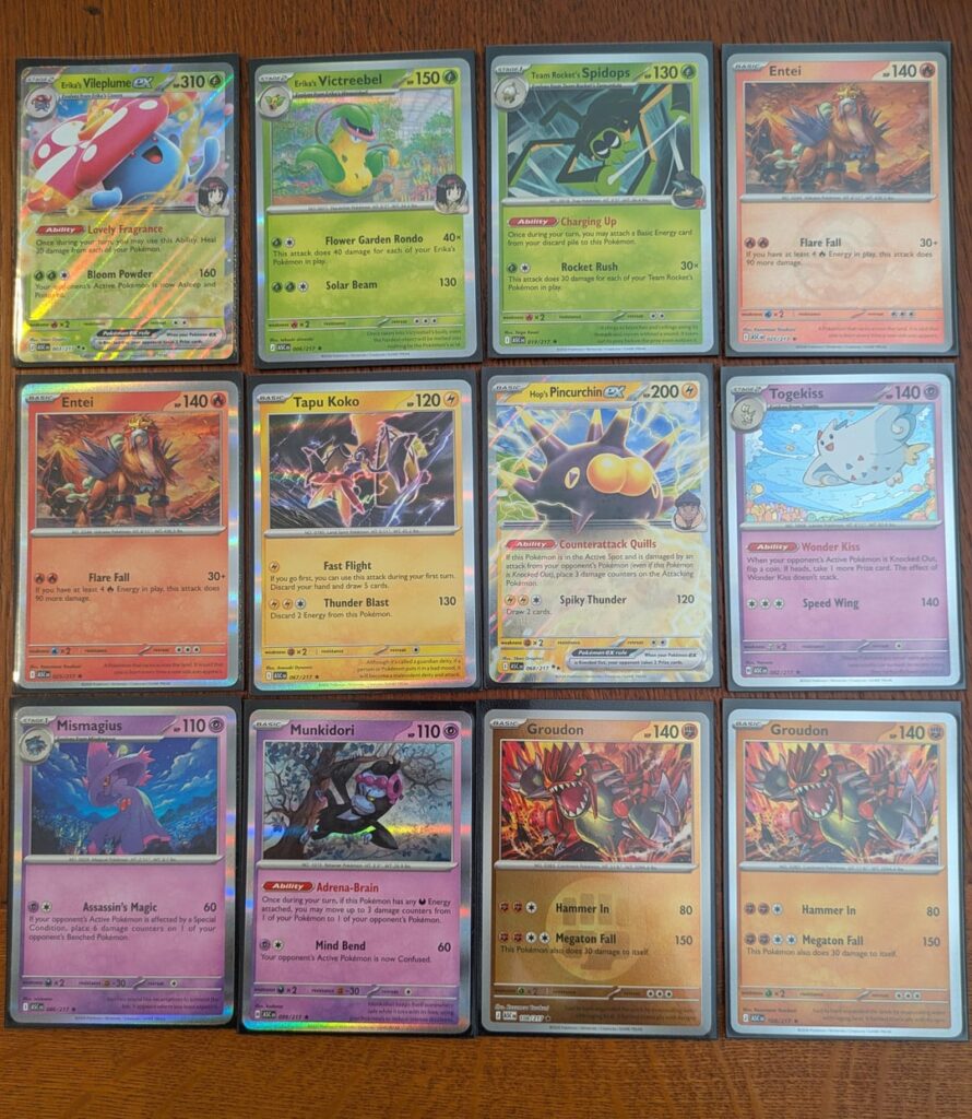 18 packs of ASC