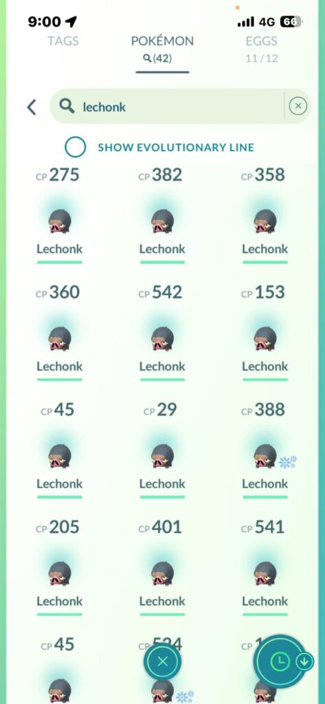 bad luck (community day)