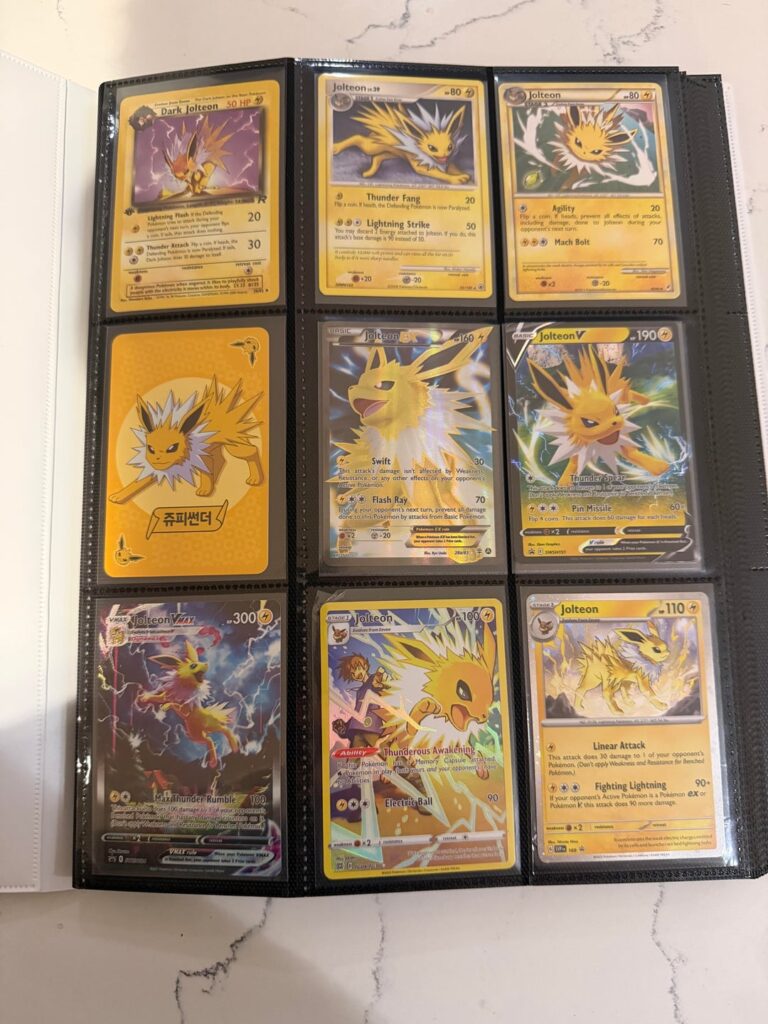 Making progress on my Jolteon collection!