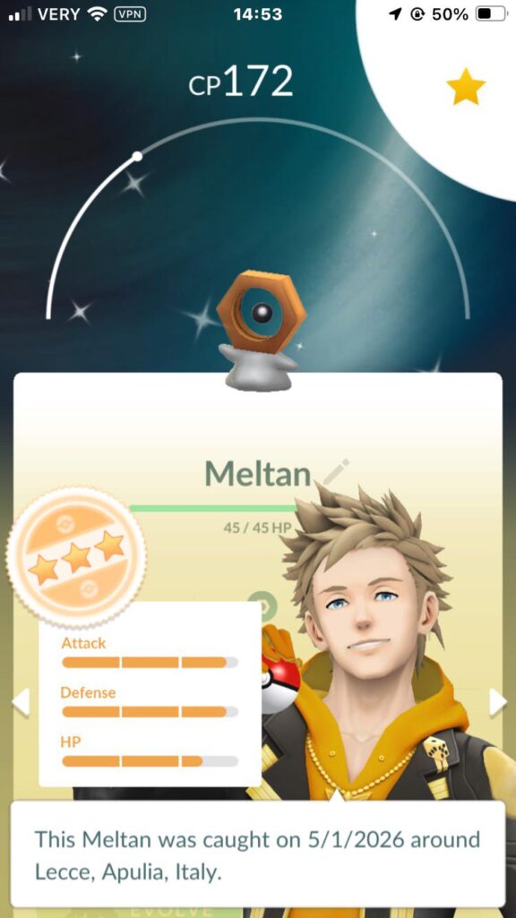 New Pokemon to level up! 😁