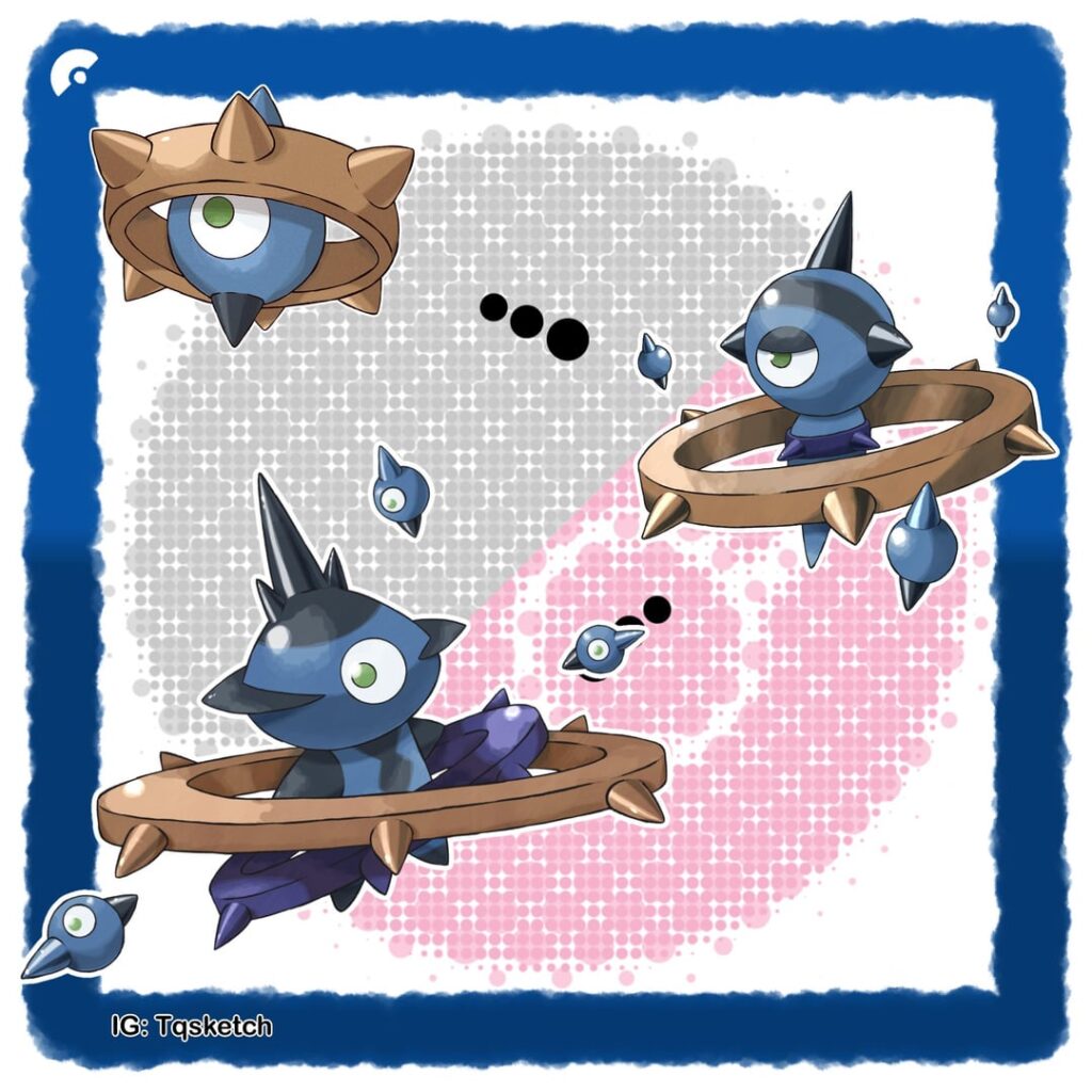 Gymbal line! Steel/Psychic