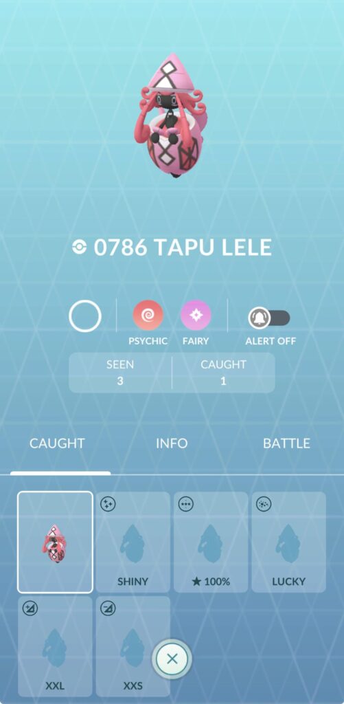 Is Tapu Lele annoying to catch?