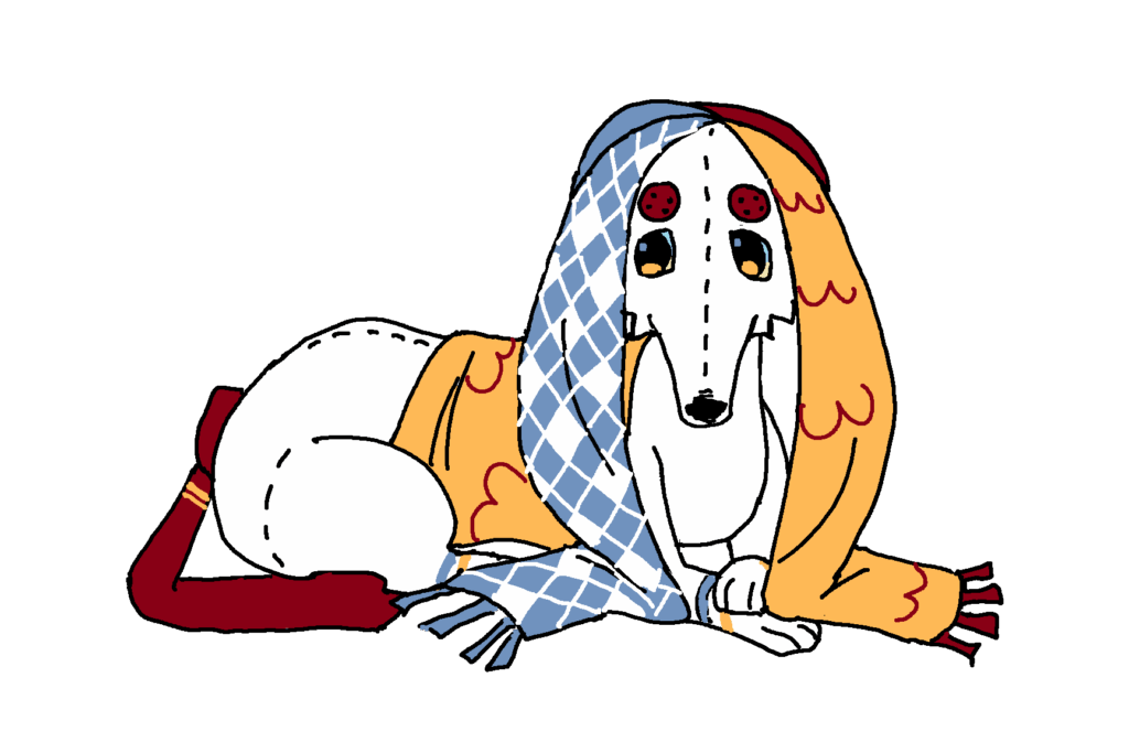 Meet Lostenhound, my first Fakemon! (Concept by me, art by me + my sister)