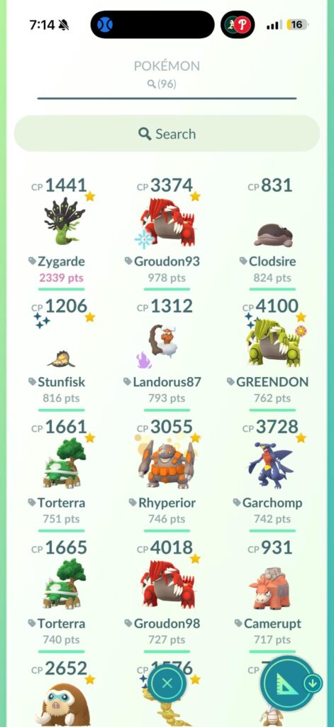 Zygarde glitch? For some reason, before I enter zygarde into a showcase it shows 2339pts, but when I enter it, it’s only 537?!?!?